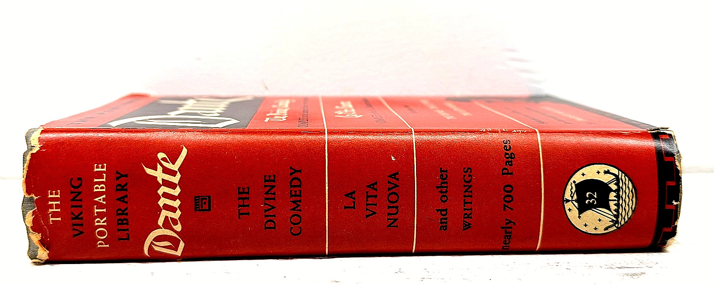 The Portable Dante 1948 Viking Press HC DJ Divine Comedy Paolo Milano