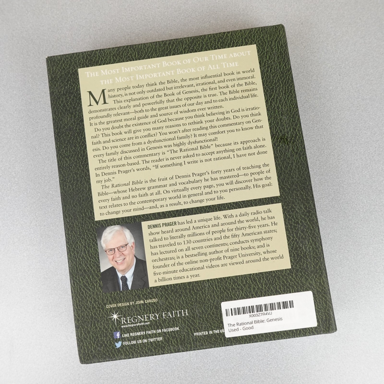 The Rational Bible: Genesis God, Creation, and Destruction Prager, Dennis HC