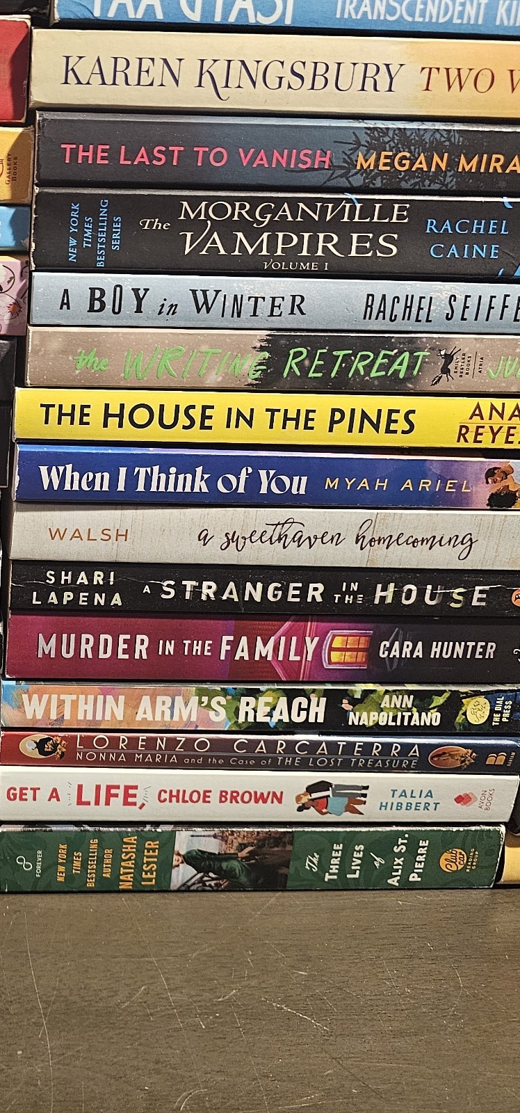 Huge Fiction Novel Mystery Cozy Paperback Hardcover Book Lot of 66 Mixed Bundle