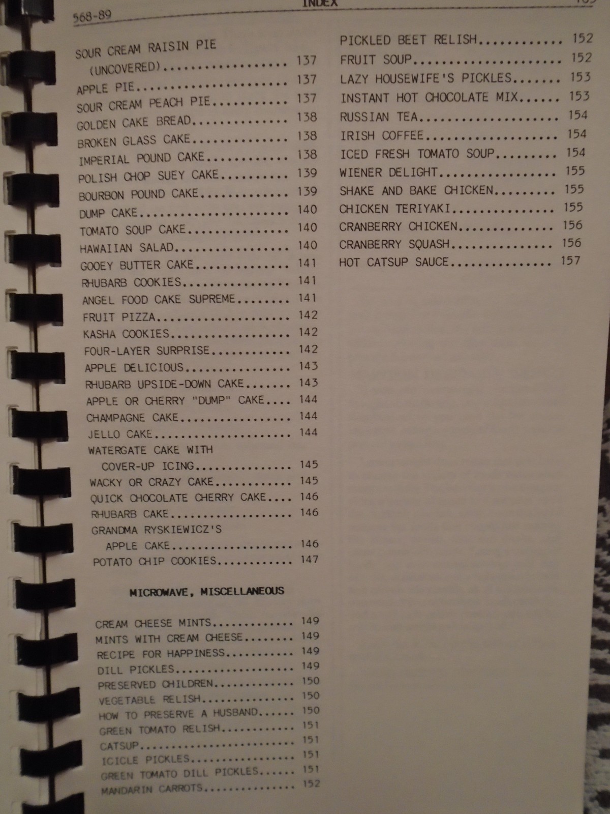 Vtg Polish American Club COOKBOOK 1989 Albuquerque, New Mexico ETHNIC Heritage
