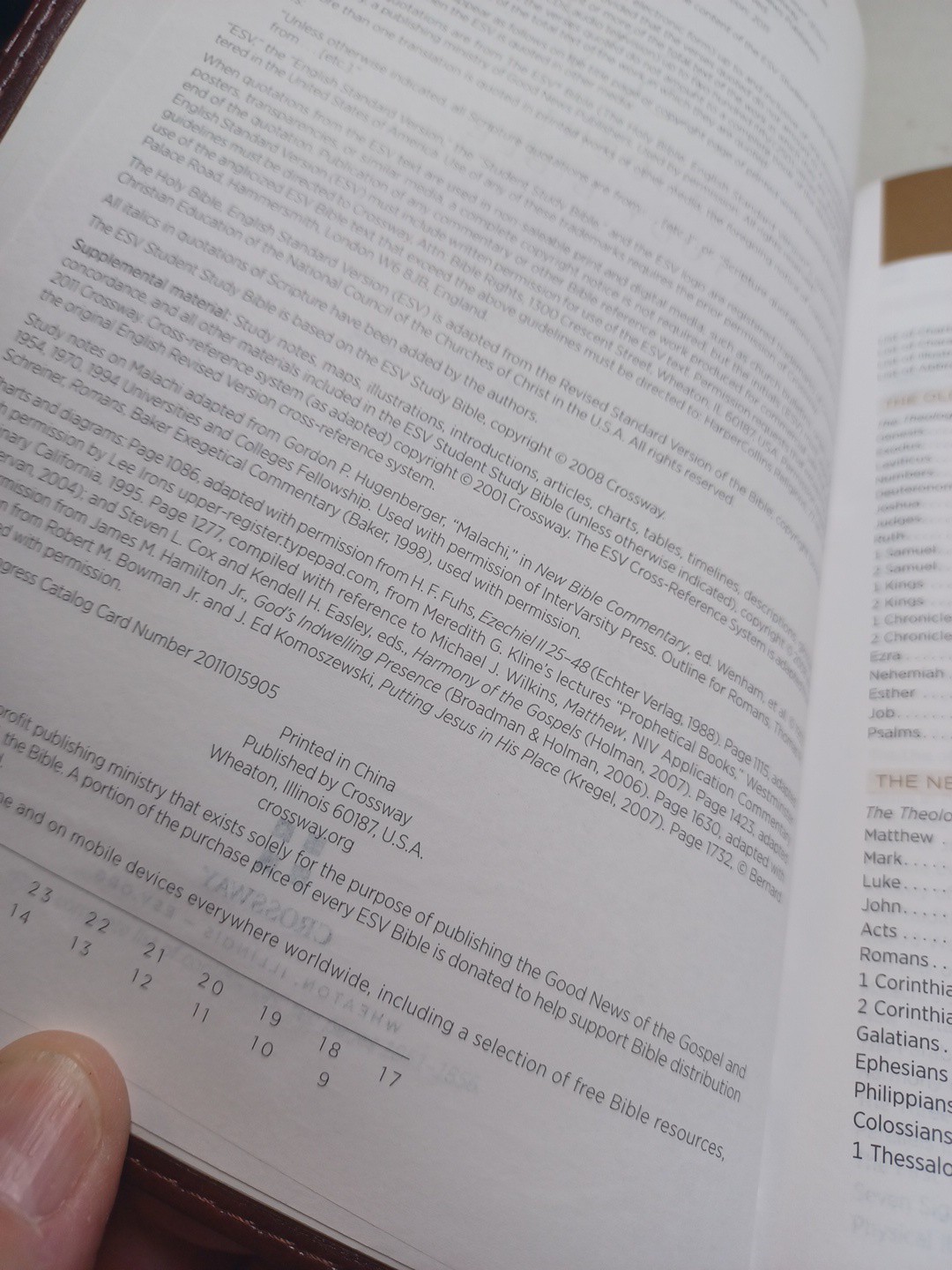 ESV Student Study Bible TruTone Chestnut 2011 Crossway