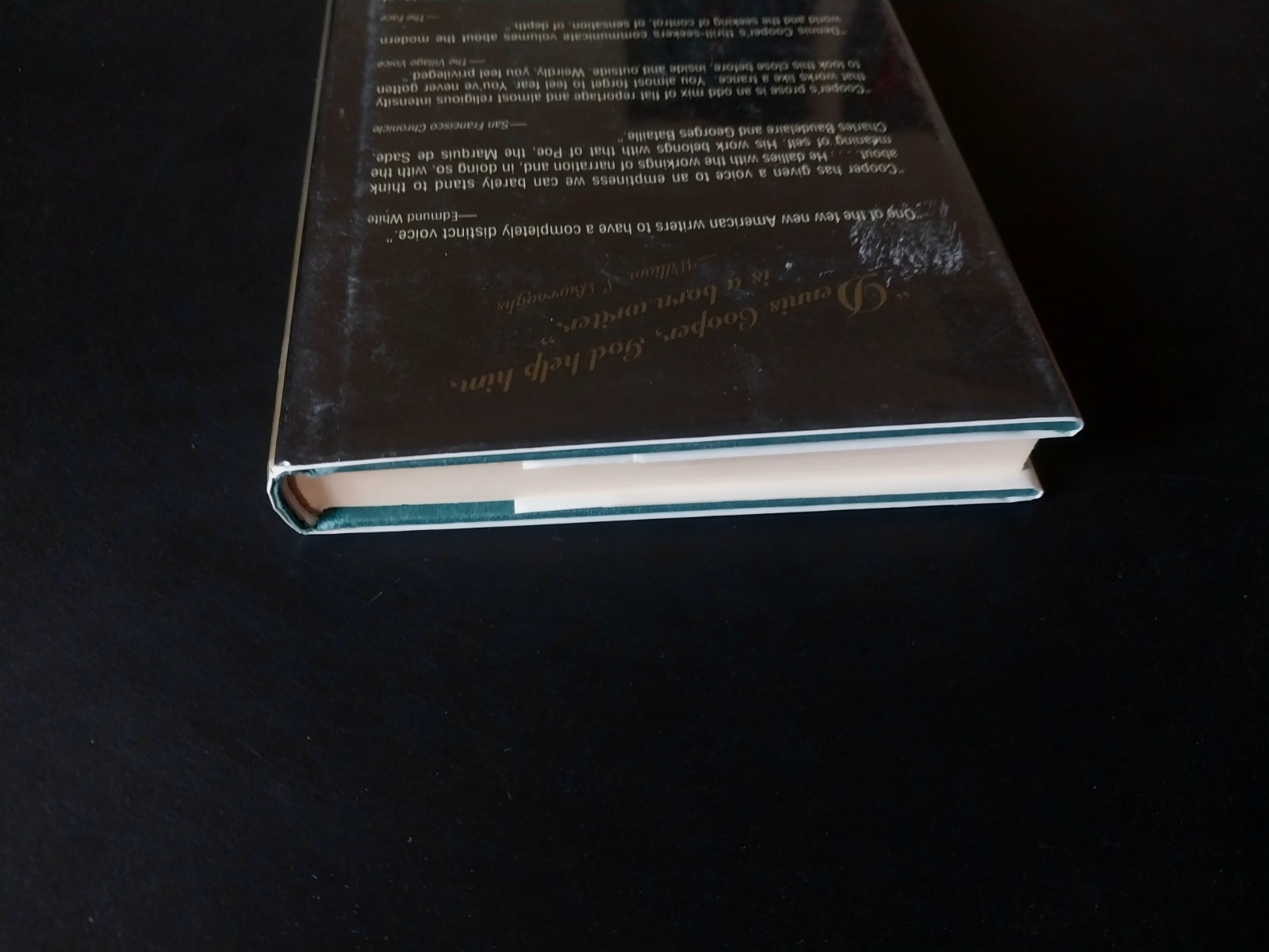 Dennis Cooper – Try – Grove Press First Edition First Printing 1994