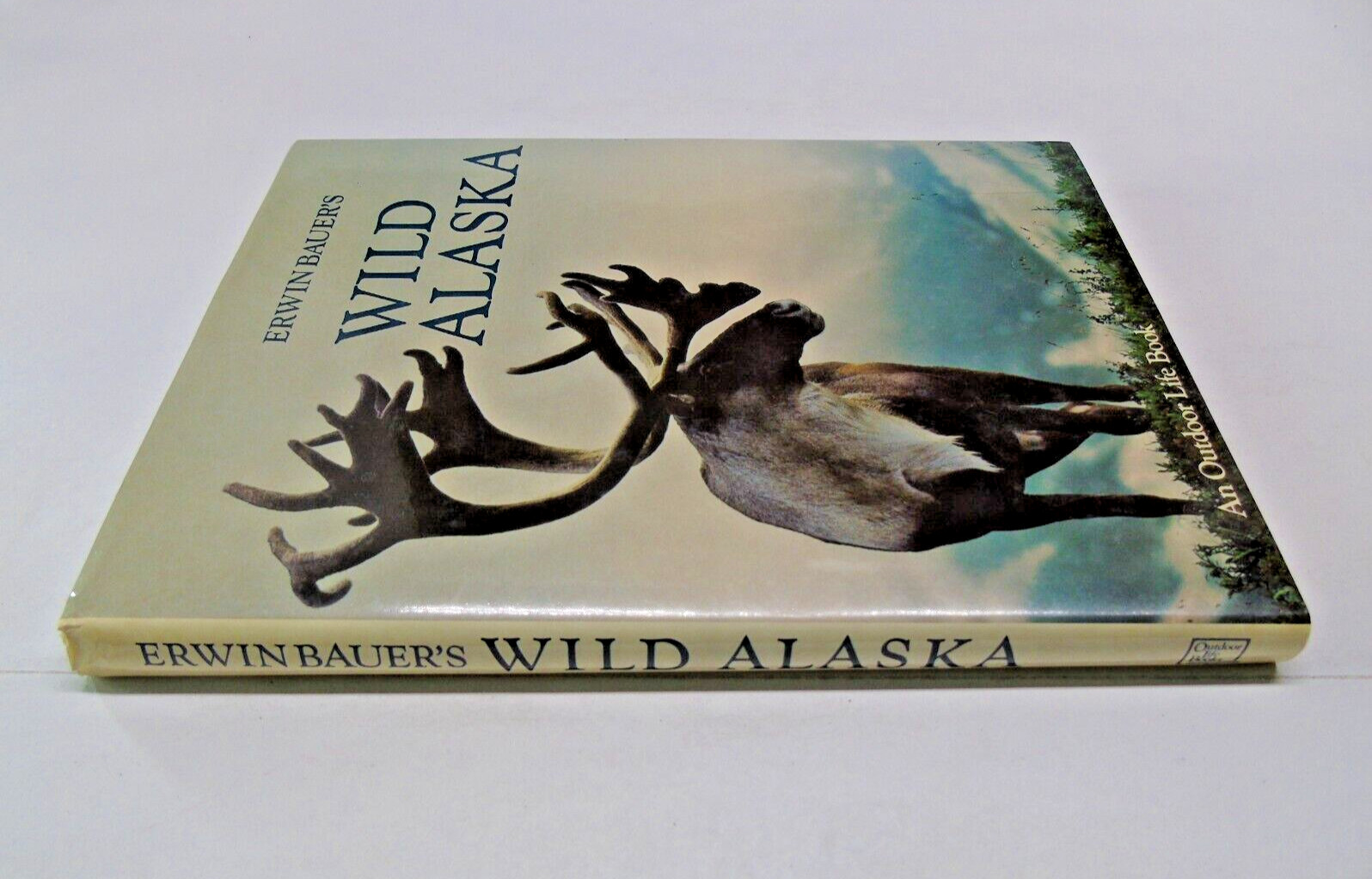 Wild Alaska An Outdooor Life Book by Erwin & Peggy Bauer 1988 Photos Base Maps