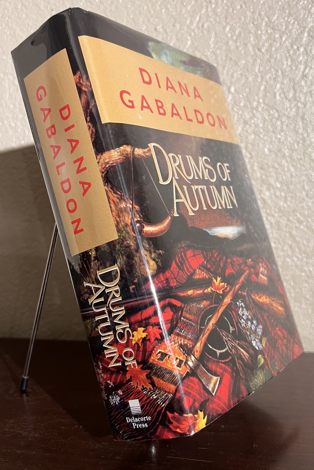 Outlander #4: DRUMS OF AUTUMN by Diana Gabaldon (1997, Hardcover) BCE