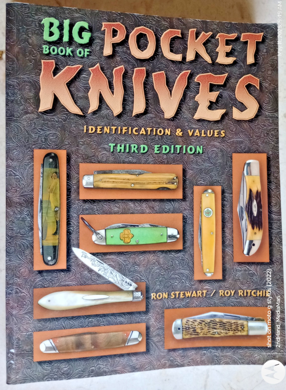 BIG BOOK OF POCKET KNIVES 3RD/THIRD EDITION RON STEWART ROY RITCHIE PB/PAPERBACK