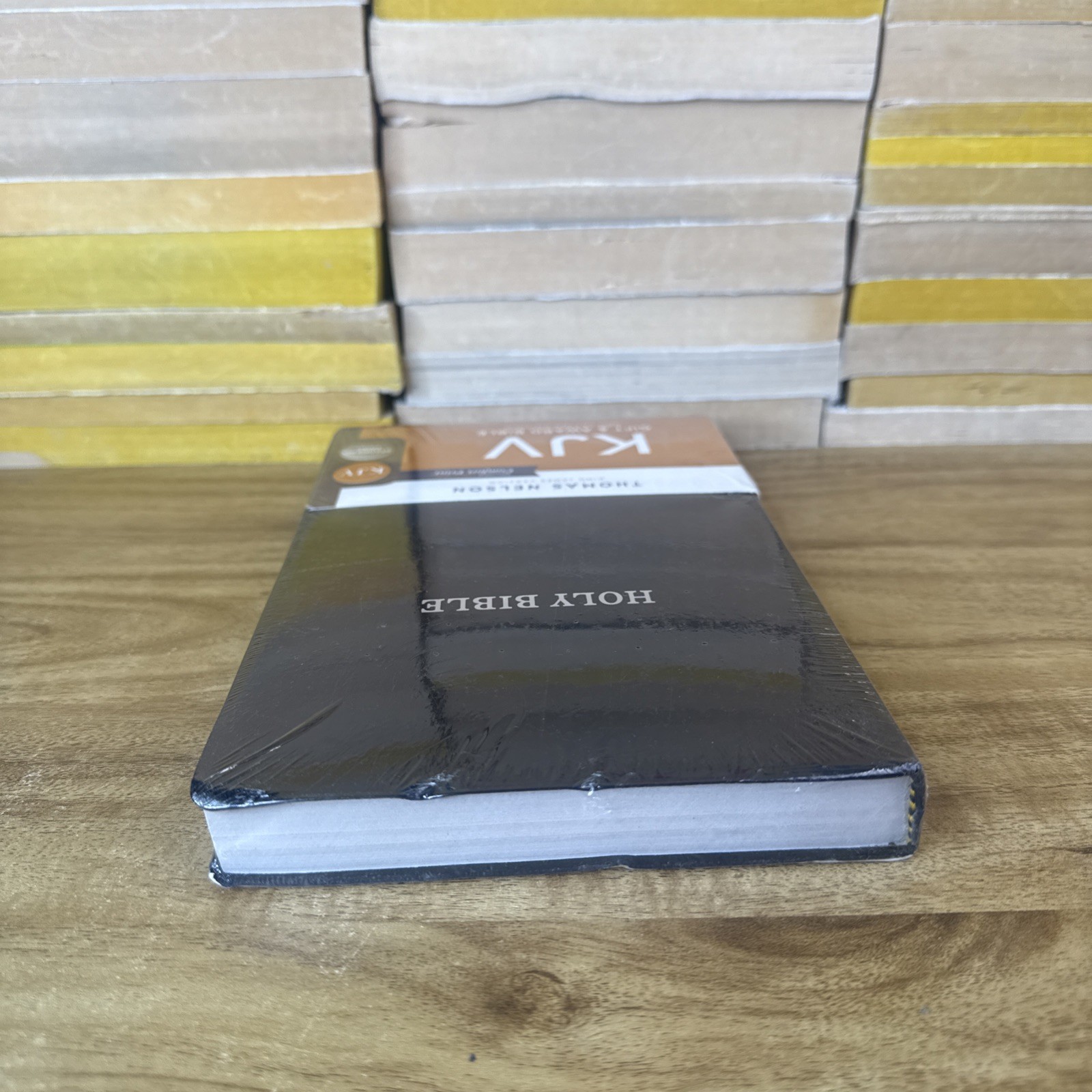 KJV Gift and Award Bible Imitation Leather Black Leatherette New Sealed