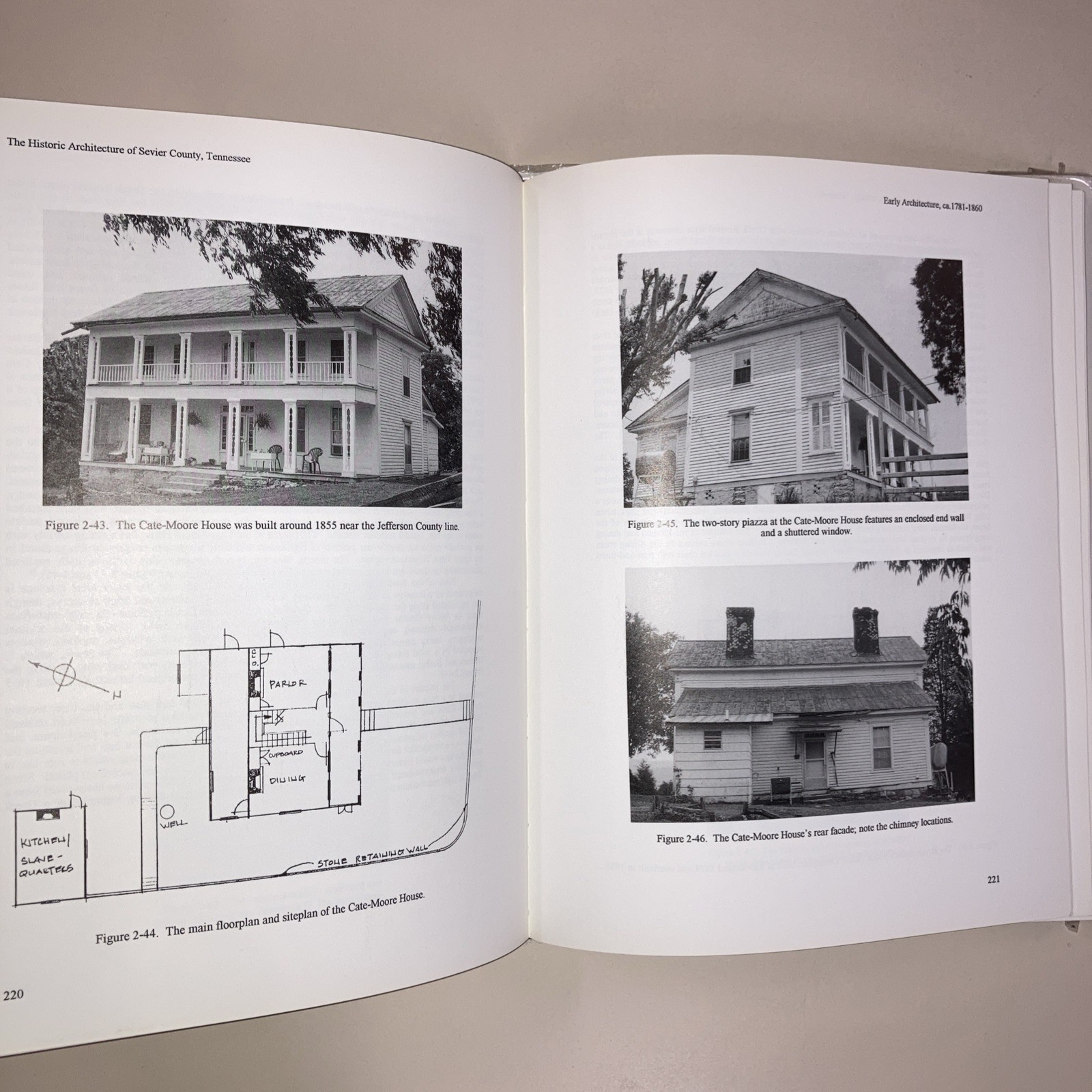 Historic Architecture of Sevier County Tennessee HC DJ Robbie Jones 1997 Ex lib