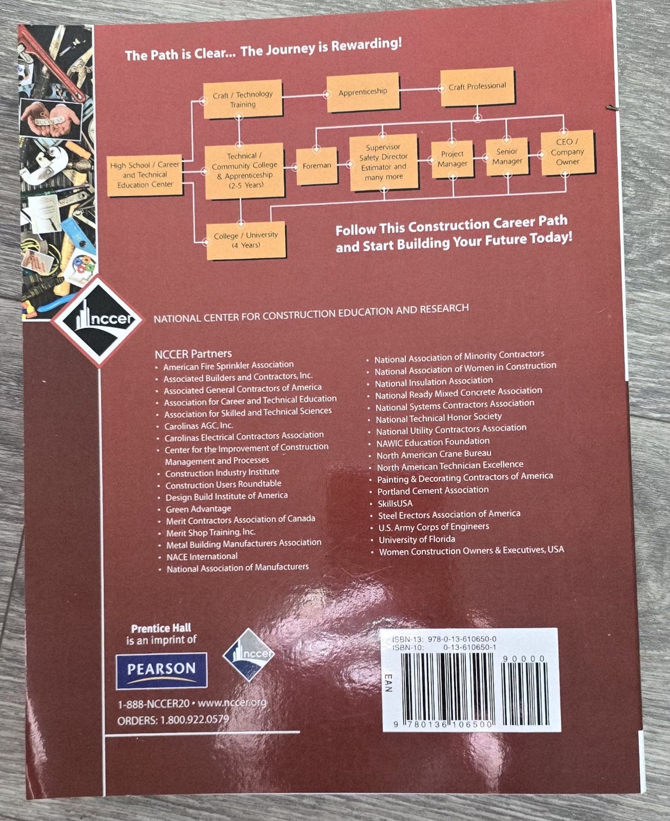 Tools for Success Instructor’s Edition, Paperback by Nccer