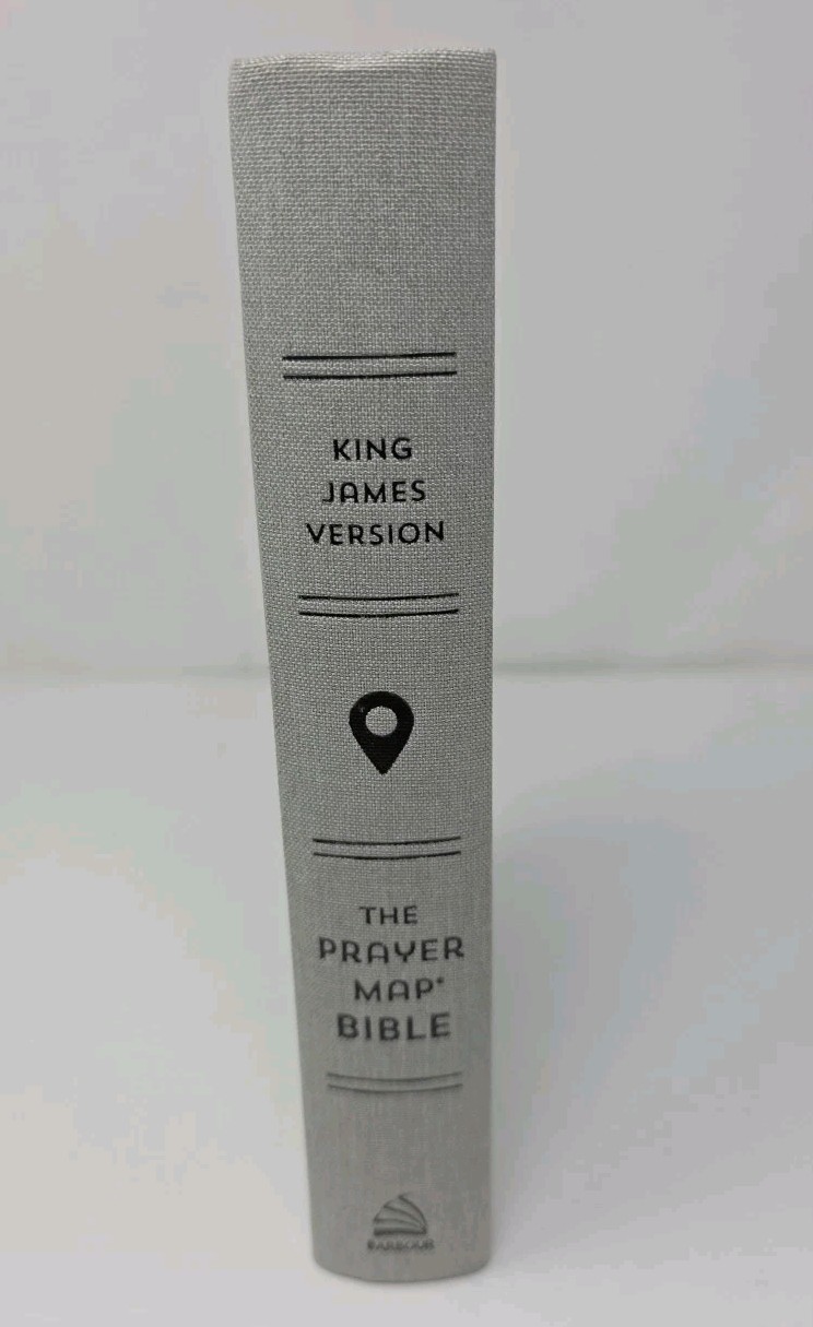 The Prayer Map* Bible – King James Version Holy Bible – KJV – Jesus words in RED