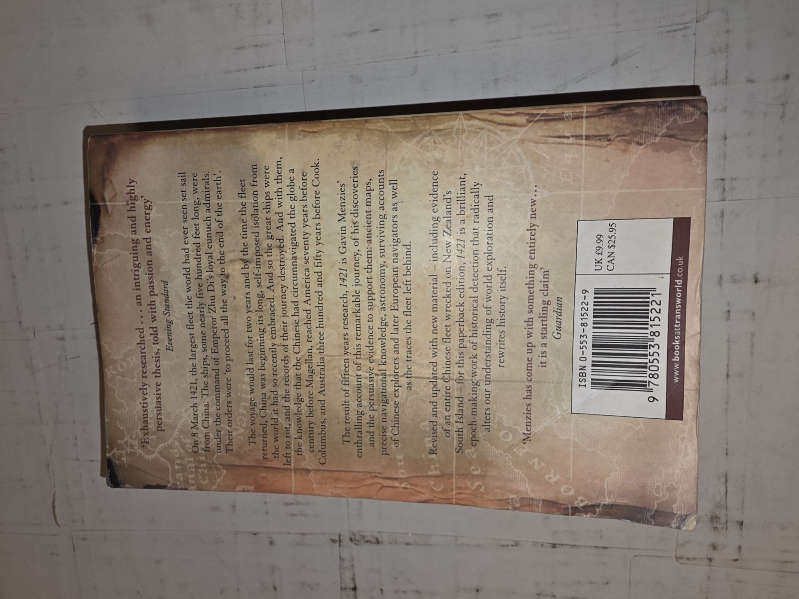 🔥 1421: The Year China Discovered the World by Gavin Menzies – Trade Paperback