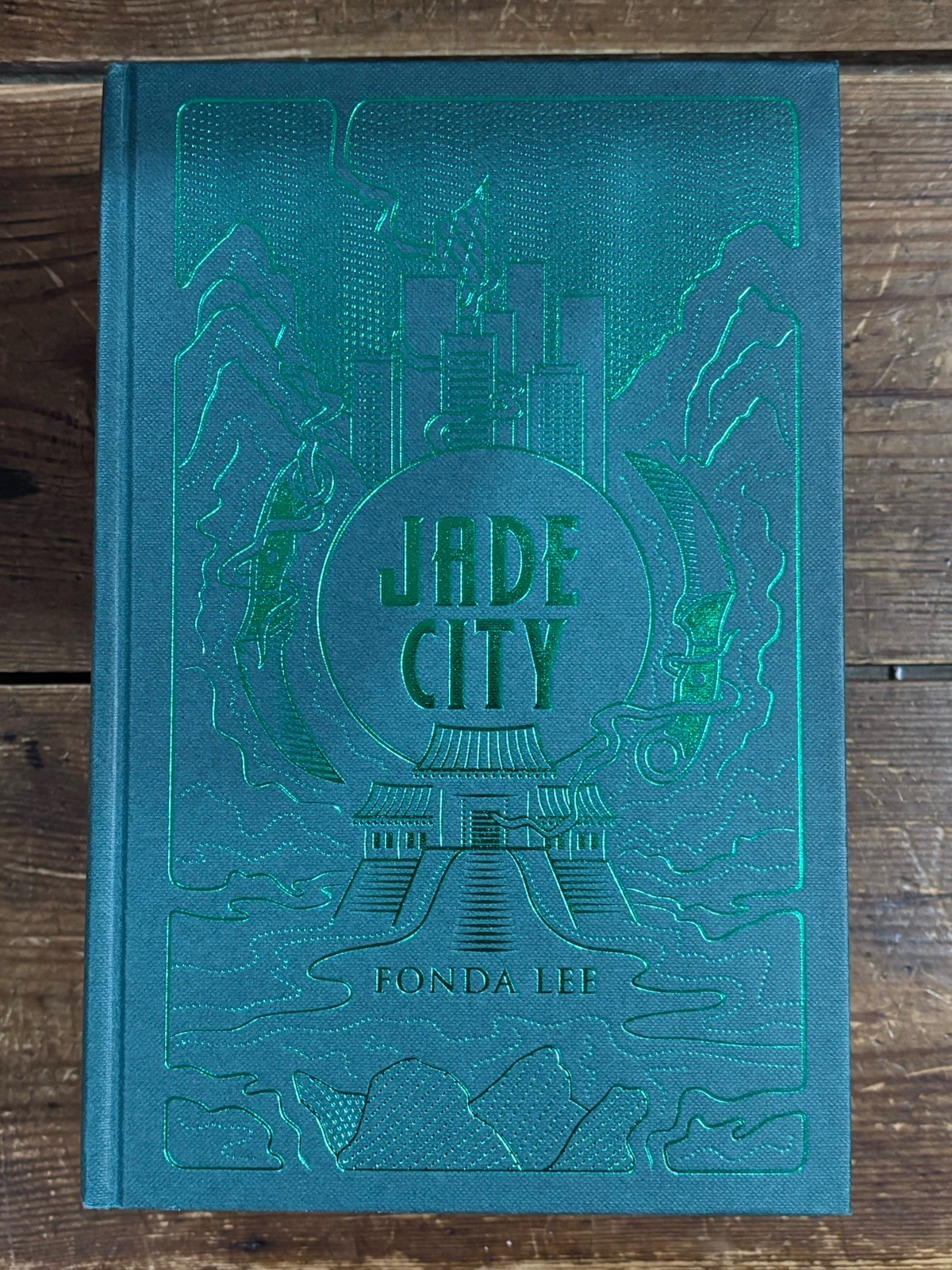 Illumicrate Green Bone Saga Fonda Lee Jade City & Jade War 2 Book Lot Signed