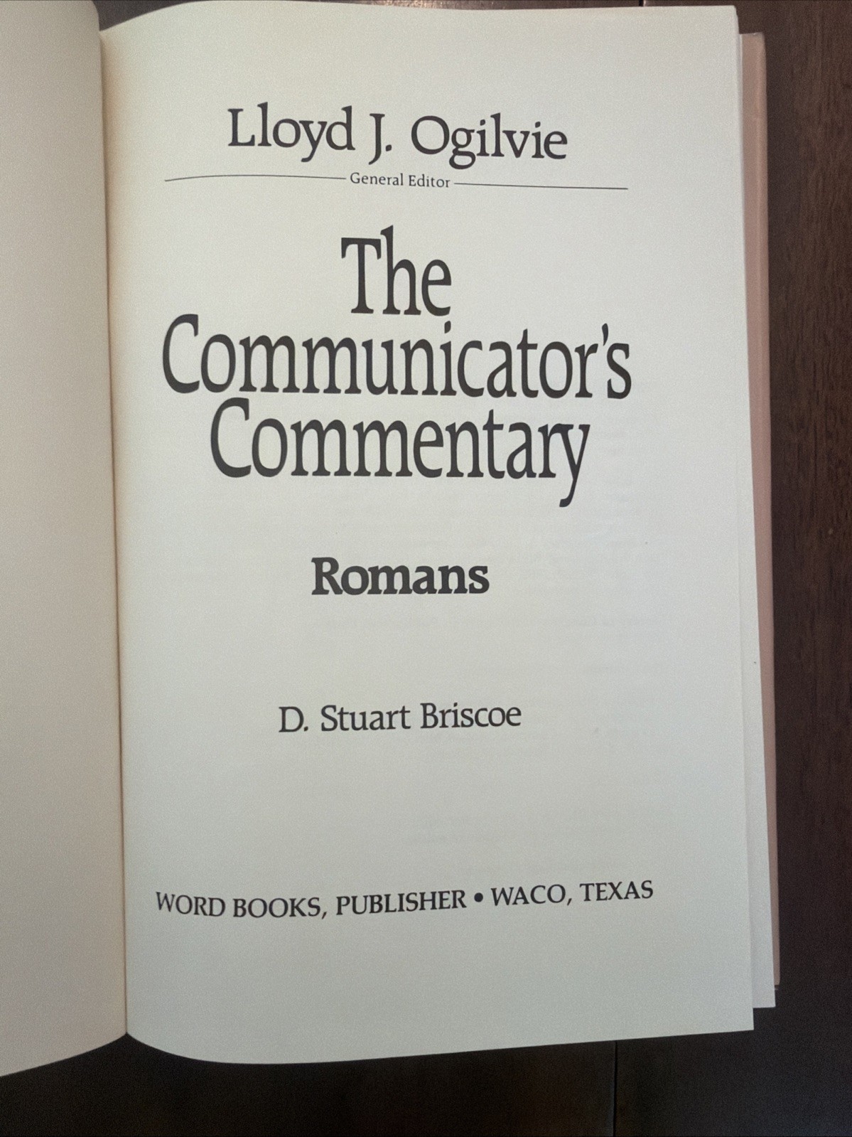 Ogilvie THE COMMUNICATOR’S COMMENTARY New Testament Bible Complete 12 Volume Set