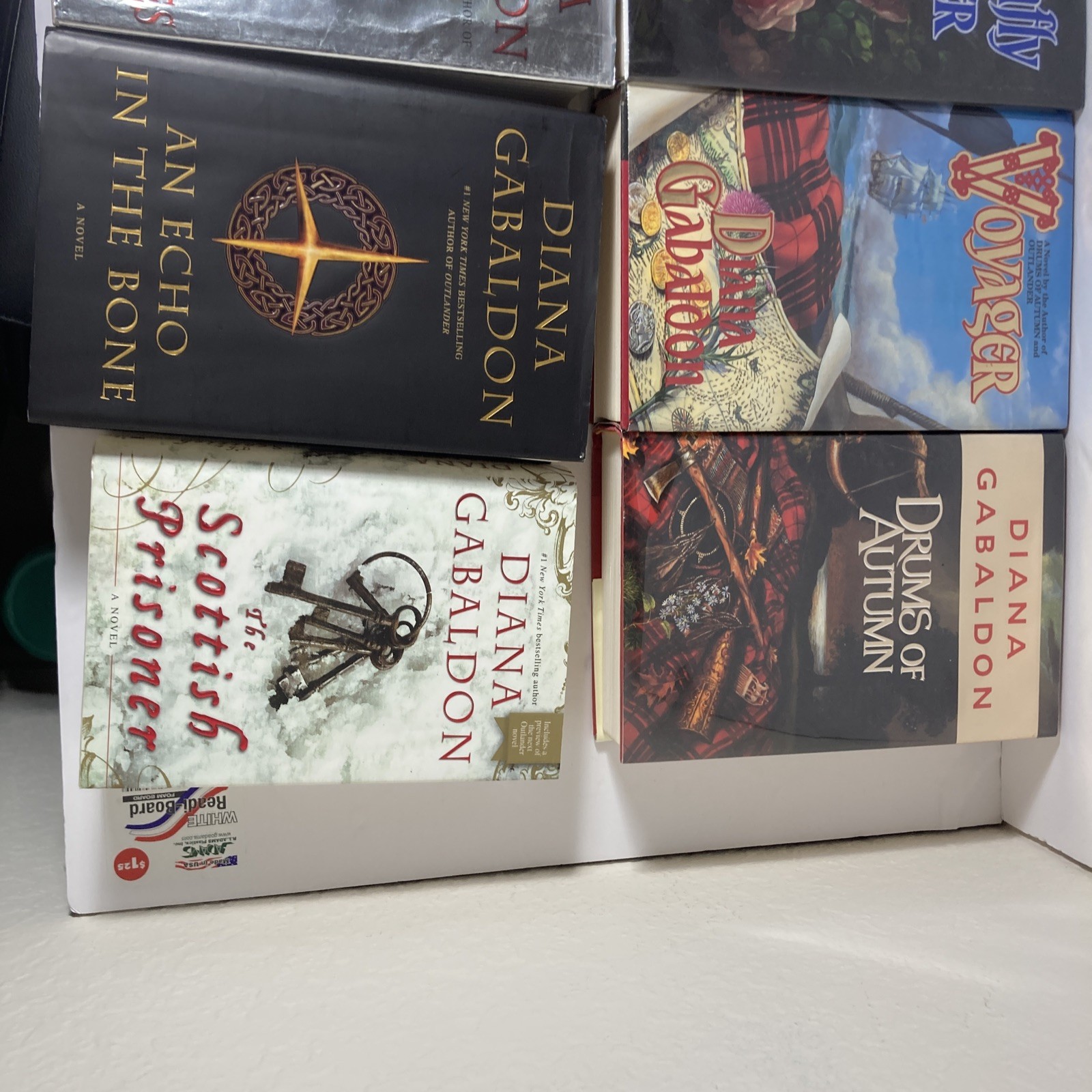 A Diana Gabaldon Hardcover Outlander Series Seven Book Set Books 1-7 SIGNED READ