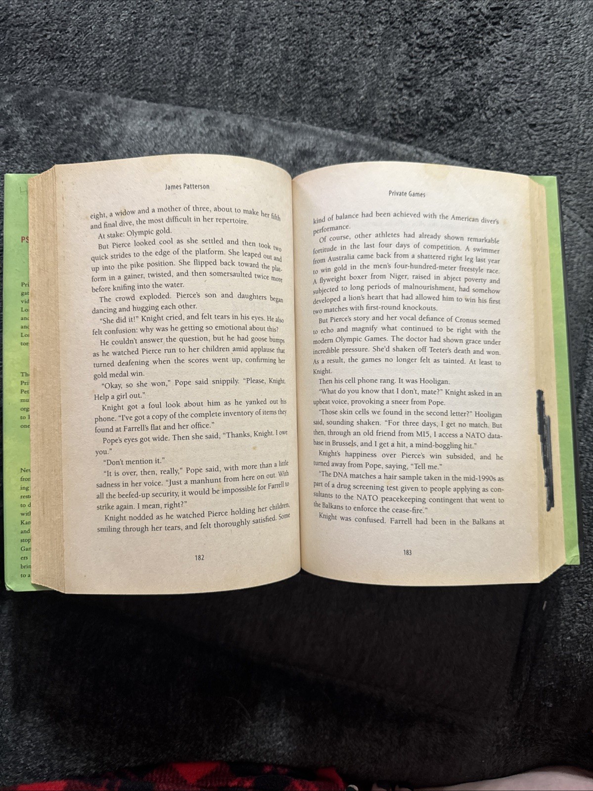 Private Games by Mark Sullivan and James Patterson (2012, Hardcover)