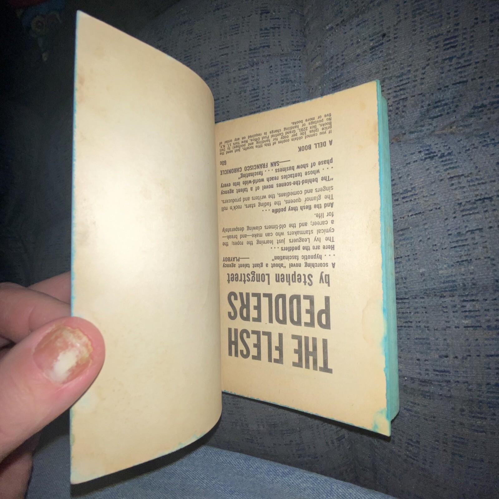 The Sensualists by Ben Hecht 1964 1st Dell Paperback Print Pulp Fiction