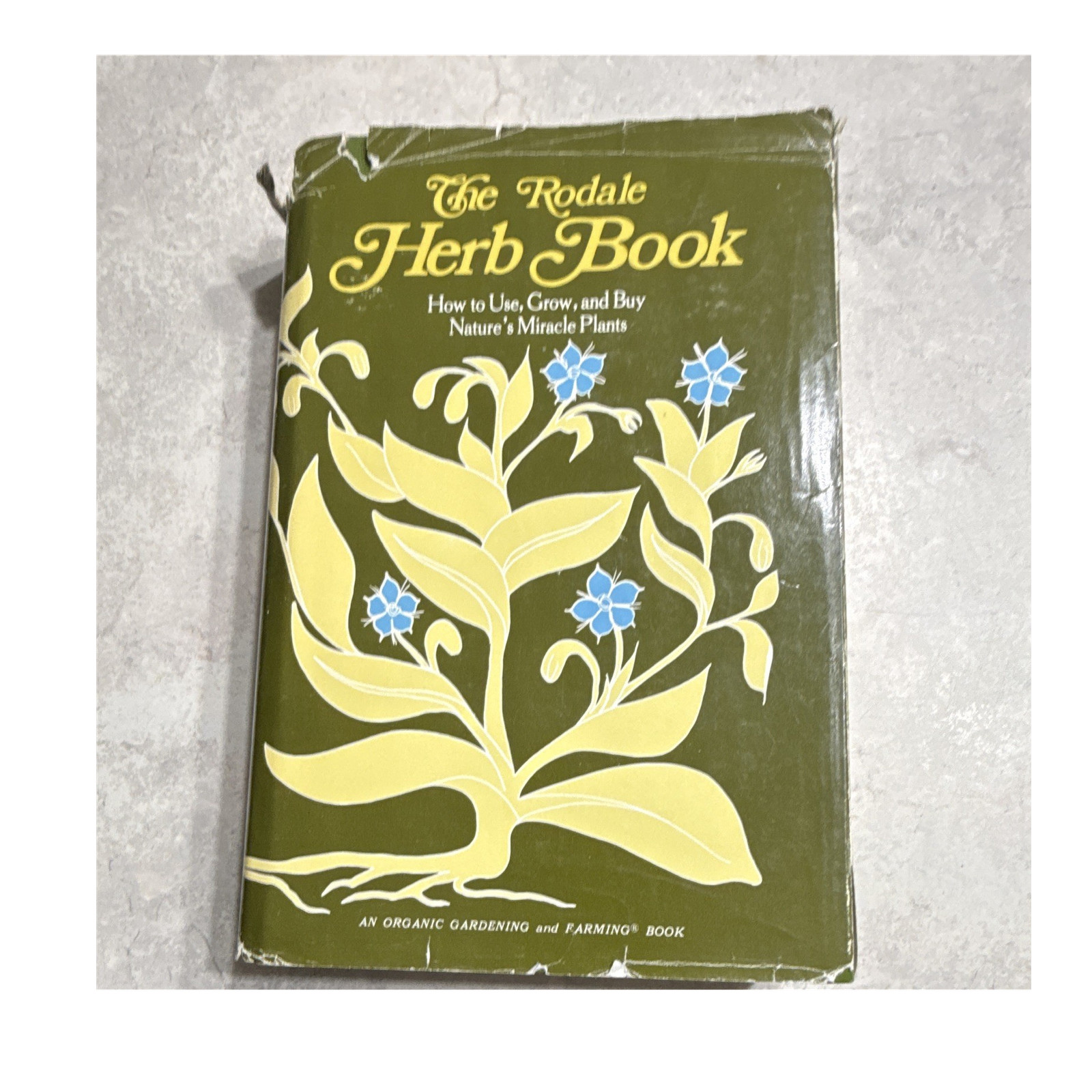 The Rodale Herb Book Hardcover Gardening Herbs Rodale Press Illus Dust Jacket