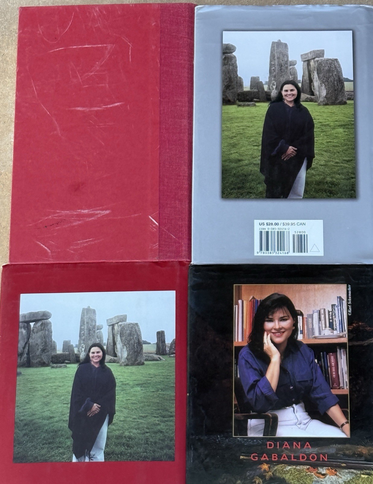 Diana Gabaldon Lot Of 6 Books 5 Hardcover & 1 Paperback – 2 Drums Of Autumn
