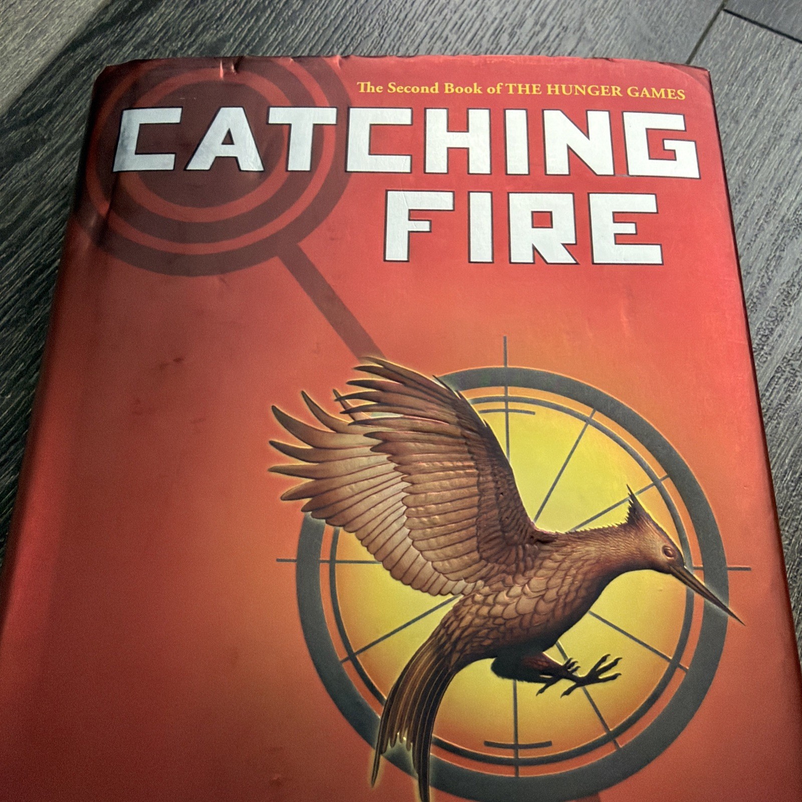Lot of 2 Hunger Games Catching Fire & MockingJay Hardcover First Editions HC DJ