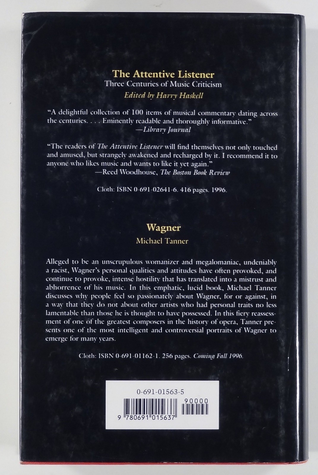 1996 BELIEVING IN OPERA Art History THEATRICAL INTERPRETATION critical theory