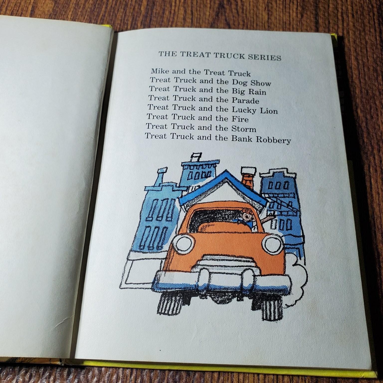 Treat Truck and the Dog Show Harrington 1974 Illustrated Children’s Book Benefic