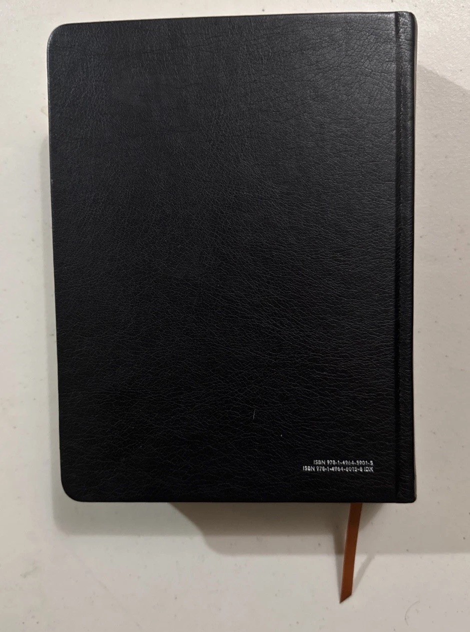 NLT Wide Margin Bible, Filament Enabled Hardcover LeatherLike