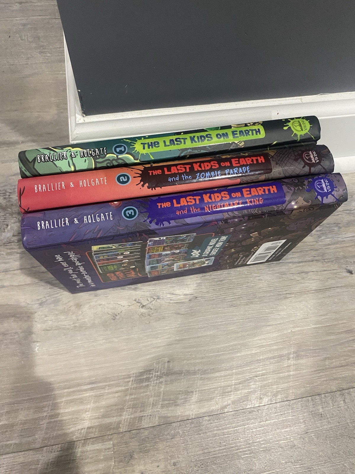 Set Of 3 New Books The Last Kids On Earth Series Max Brallier Hardcover #’s 1-3