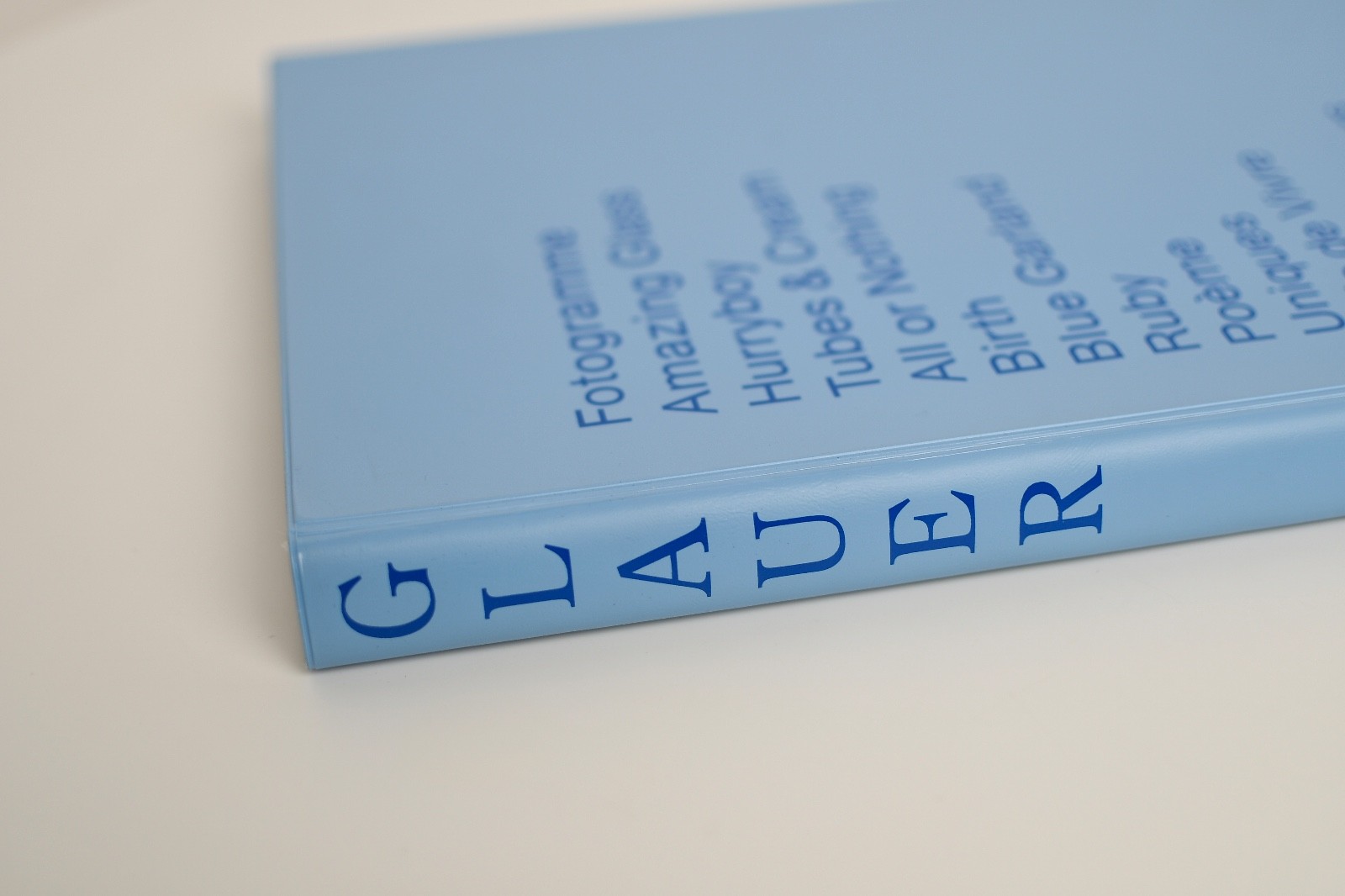 GLAUER Marius Glauer Hatje Cantz 2021 Photography Monograph 298 Pages