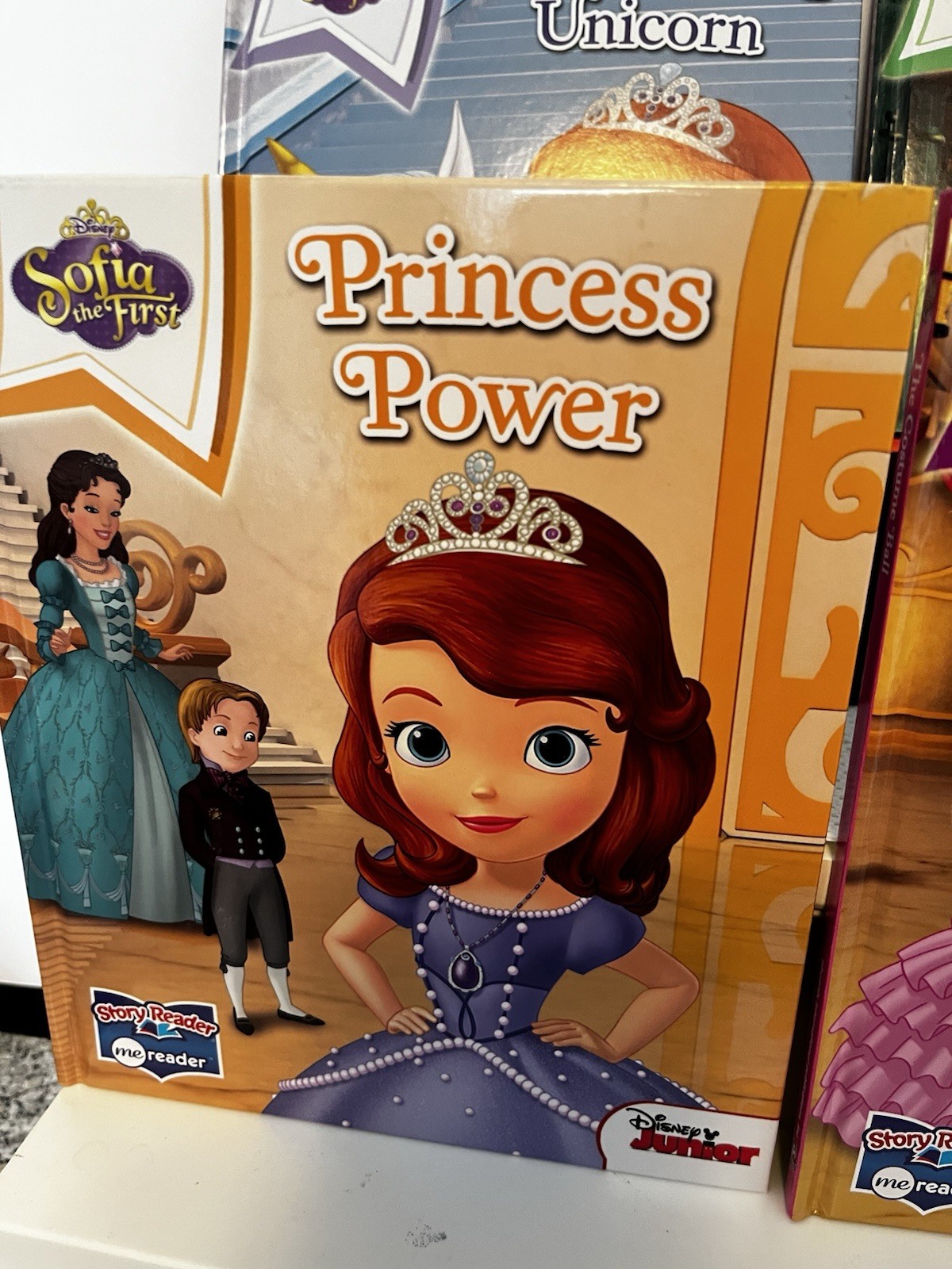 Disney Sofia The First Me Reader Complete Set 8 Books & Electronic Reader EUC!!