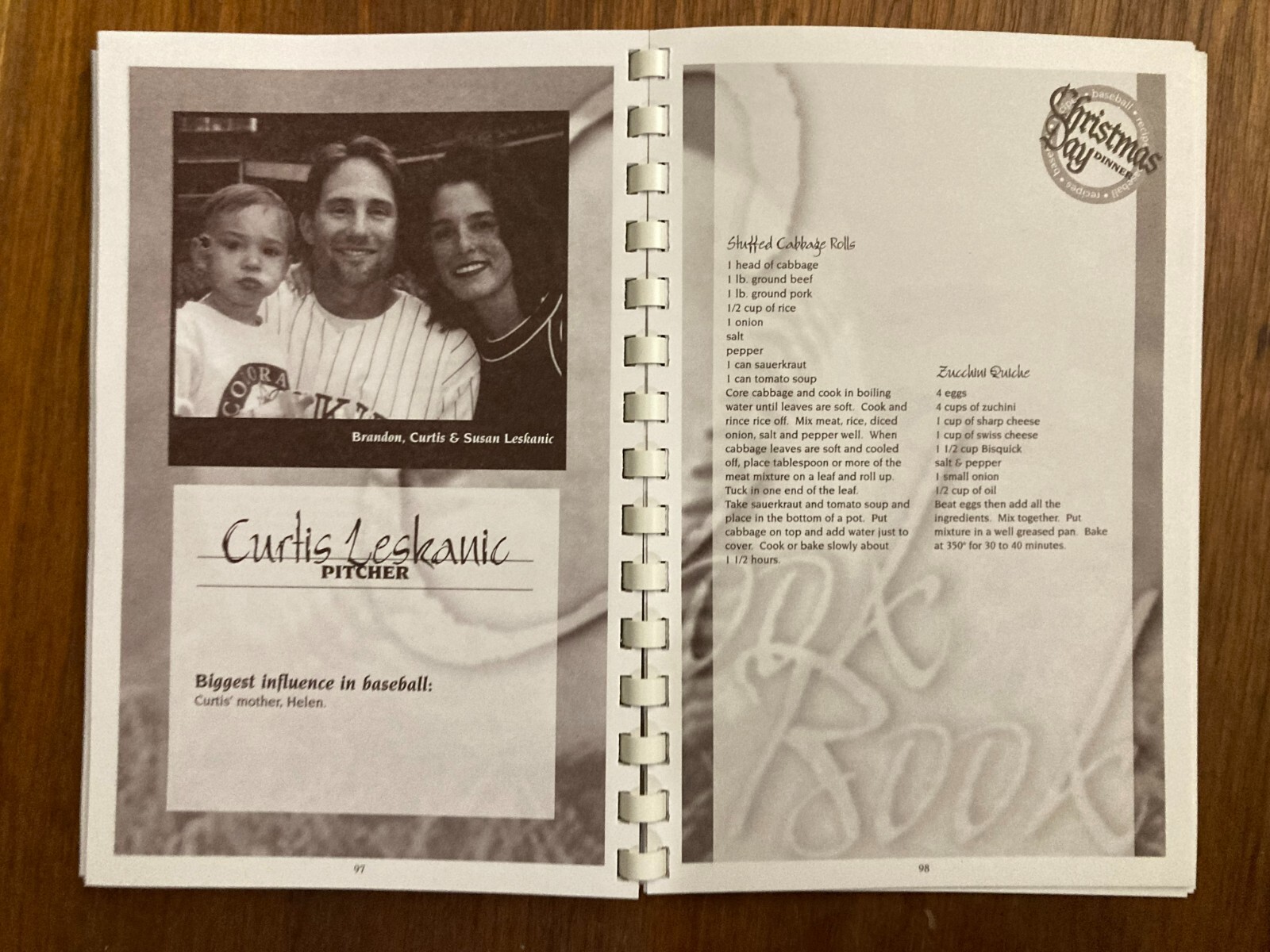 vintage Colorado Rockies MLB Baseball 1998 Second Annual 2nd Cookbook Cook Book