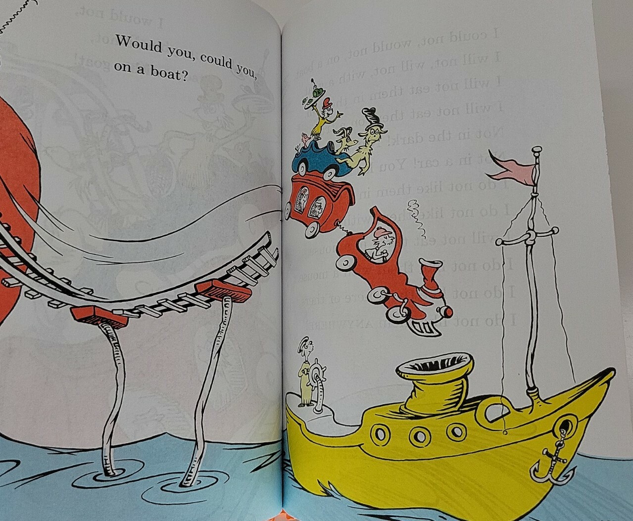 Green Eggs and Ham Hardcover By Dr. Seuss EXCELLENT 7″x 9″ Beginner Books
