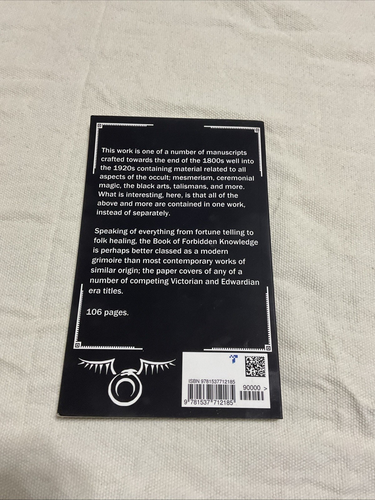 The Book of Forbidden Knowledge: – Paperback, by Smith &co Johnson; – Very Good