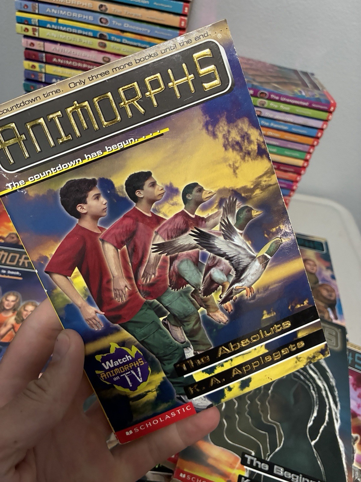 Animorphs Complete Set 1-54 & 6 Companions VTG Book Lot 46 47 48 49 50 51 52 53