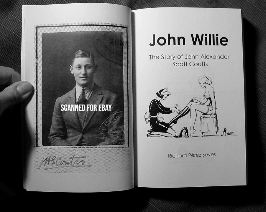 John Willie, 2 Books, New Adventures of Sweet Gwendoline, John Willie Biography