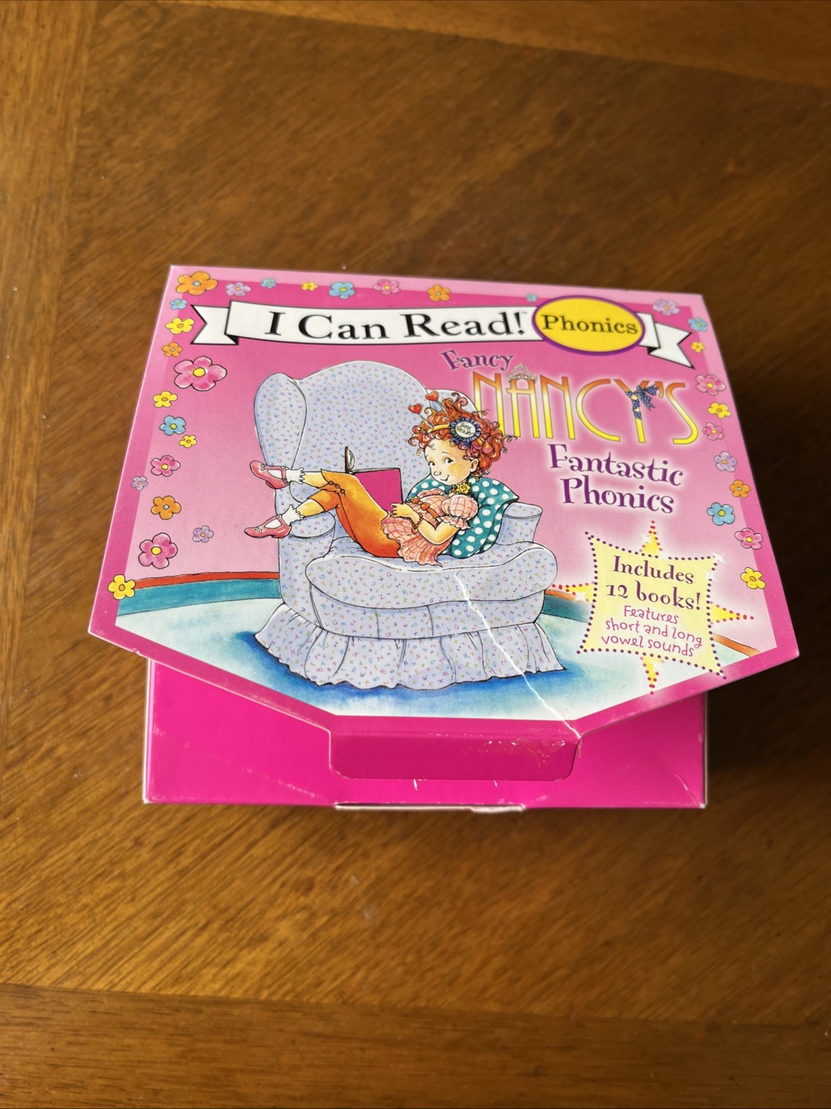 I CAN READ! PHONICS: FANCY NANCY FANTASTIC PHONICS 12 BOOK SET. New Open Box