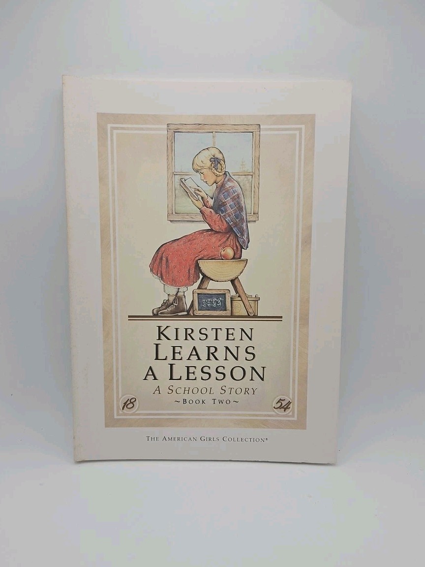 Vtg Kirsten An American Girl Books Lot Of 4~ #’s 1,2,5,6 ~ 8.5 x 6 x 0.2