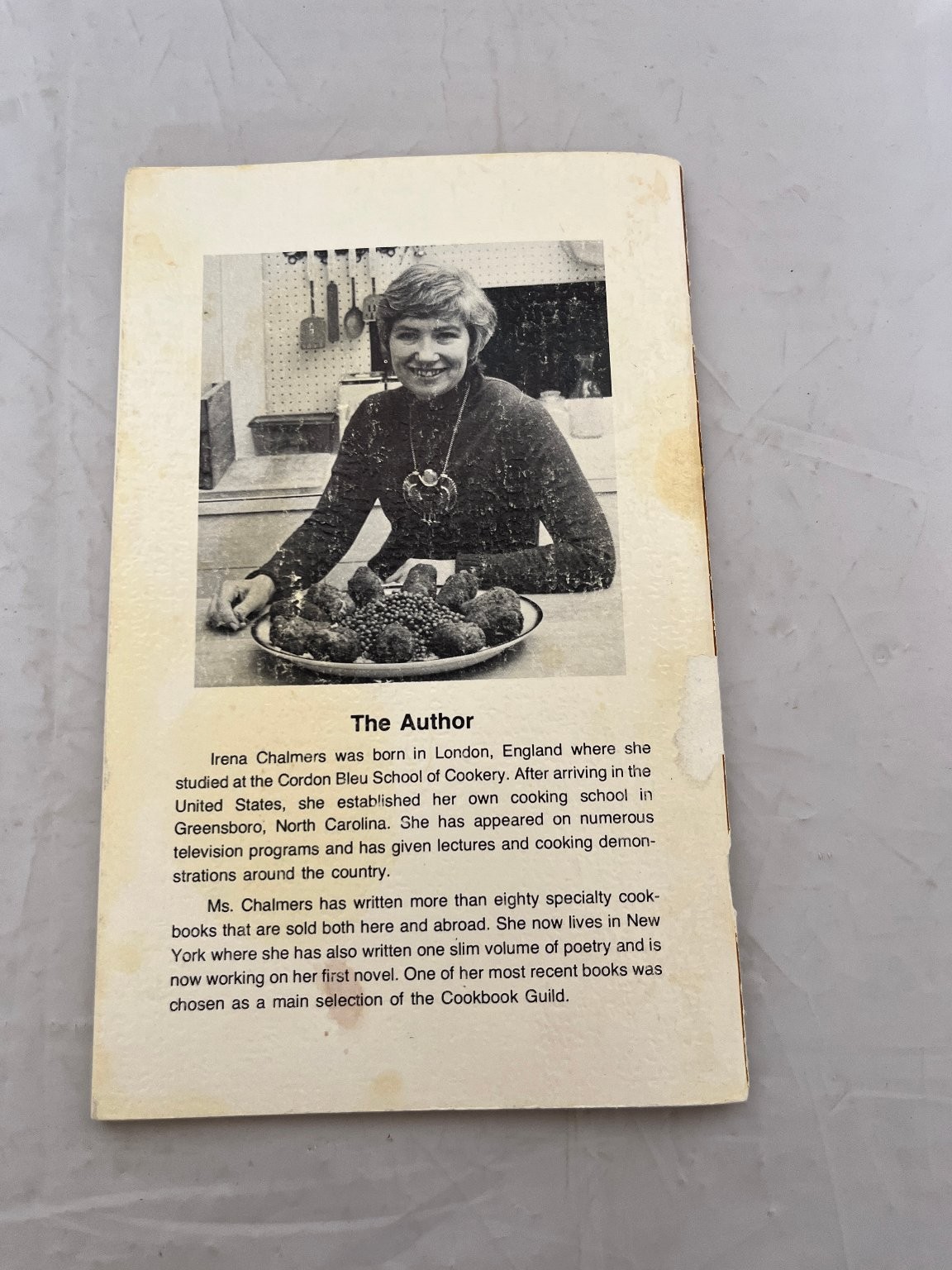 Quiche and Pie Irena Chalmers 1974 Cookbook Recipes Potpourri Press