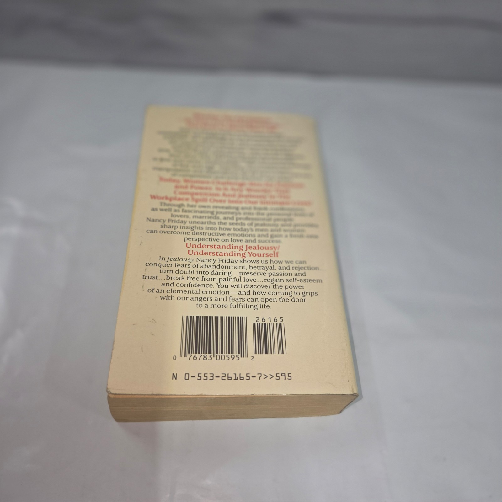 Jealousy by Nancy Friday (1987, Mass Market)