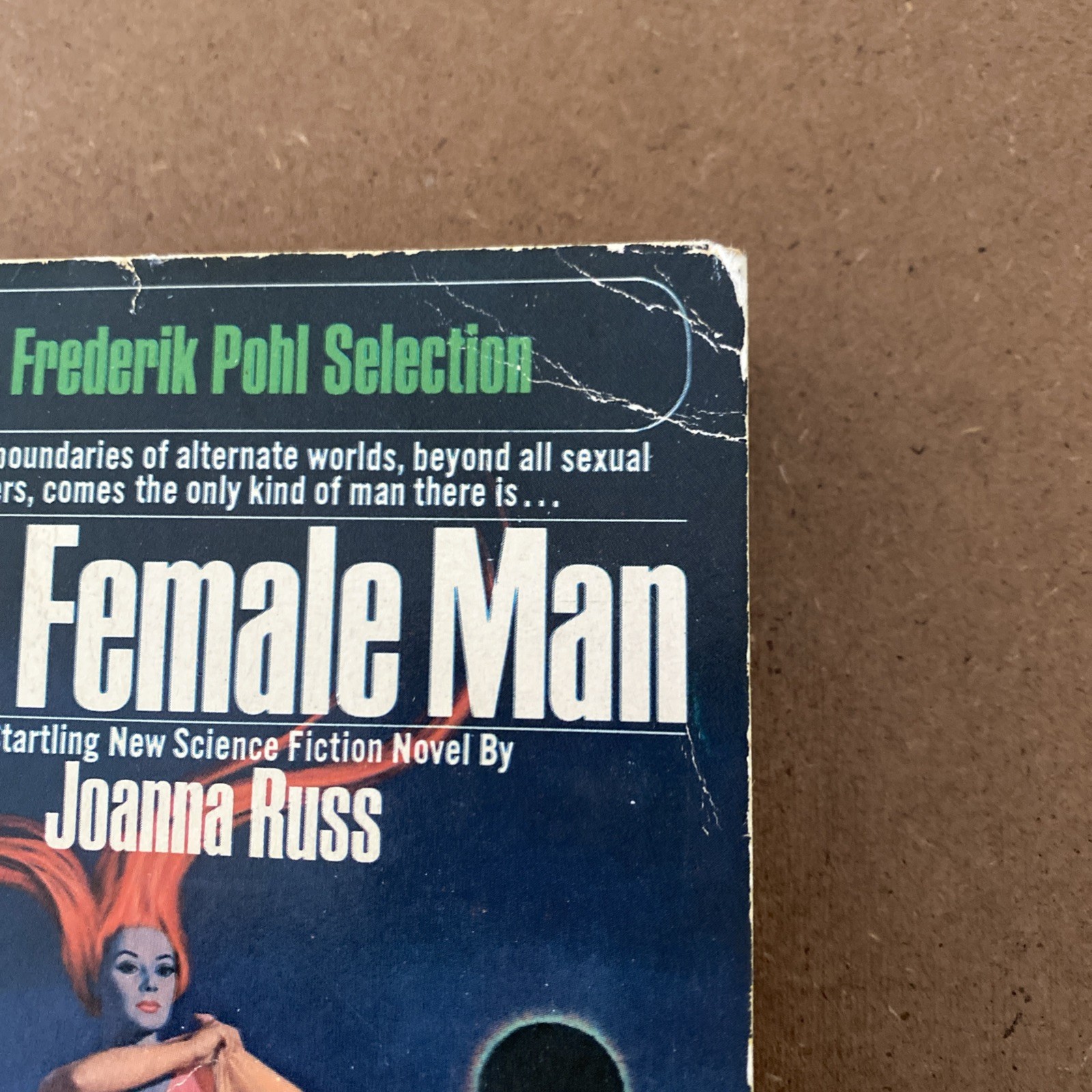 The Female Man by Joanna Russ – Bantam vintage PB first printing 1975