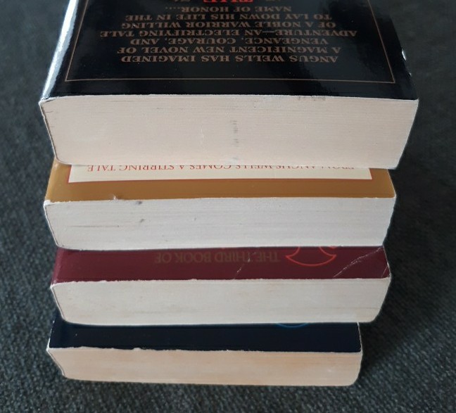 Angus Wells, 4 Fantasy PB, Kingdoms, Yesterday’s Kings, Guardian, Acceptable +