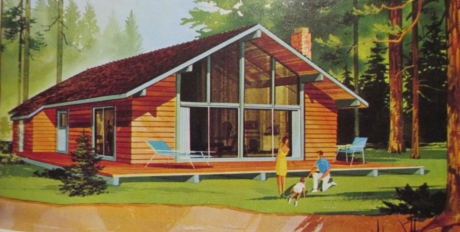 1991 Home Planners VACATION & SECOND HOMES plan book 258 designs Architecture