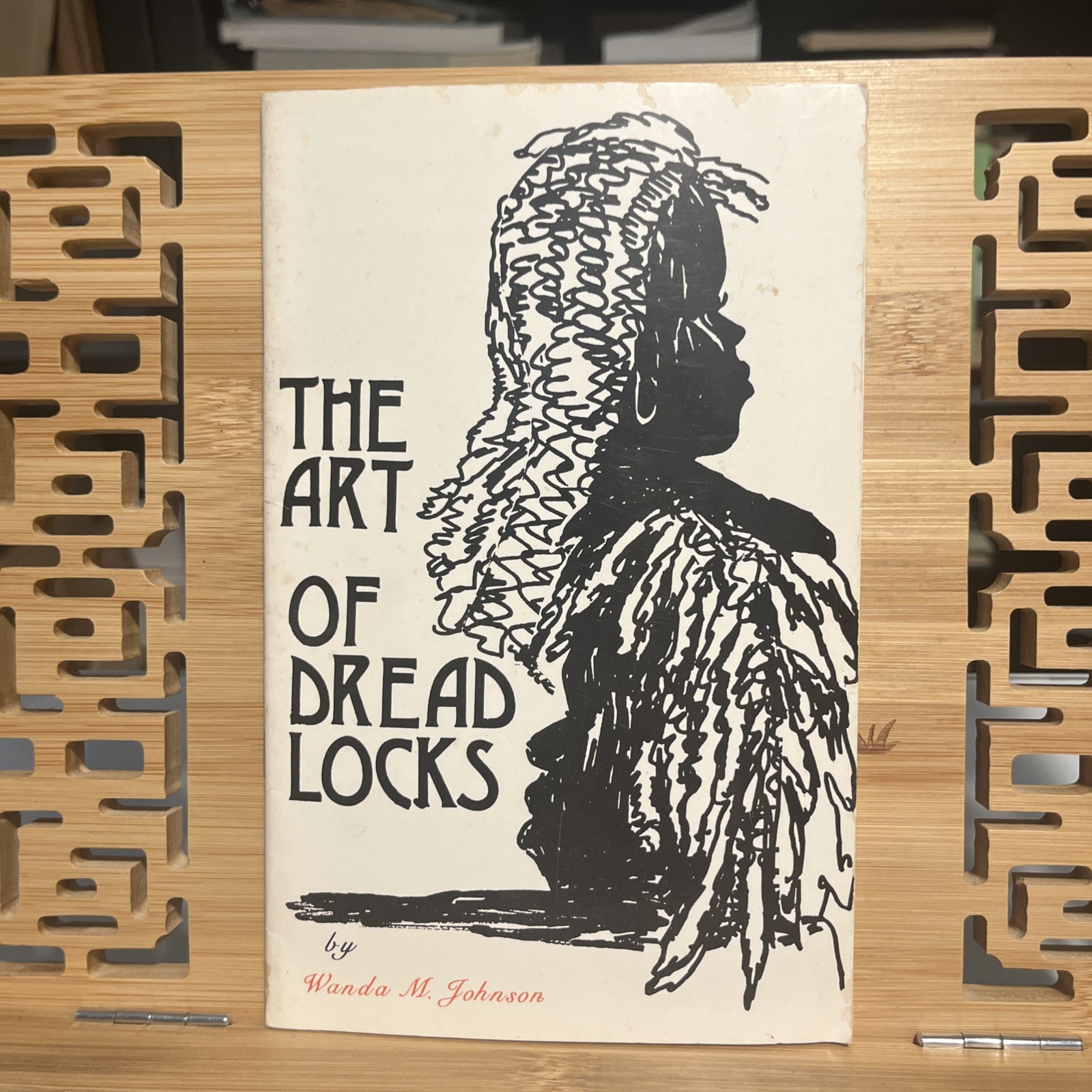 Vtg. Book The Art Of Dreadlocks By Wanda M. Johnson Including A History 35 Pages