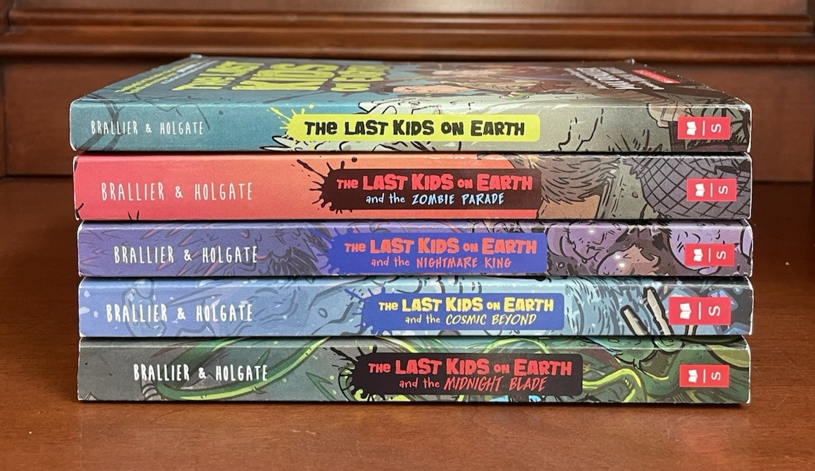 The Last Kids On Earth Lot of 5 Paperback Books by Max Brallier 1-5