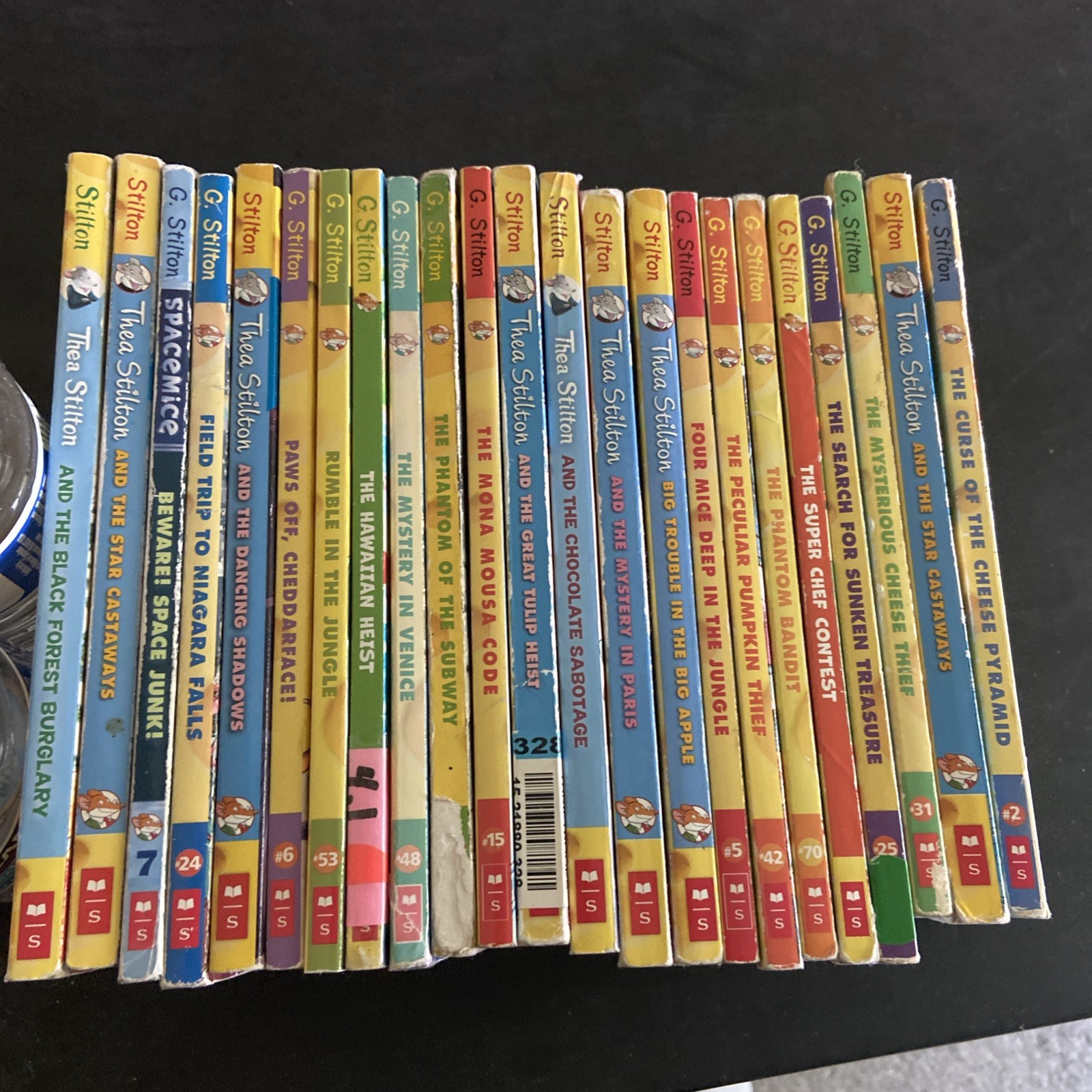 Geronimo & Thea Stilton Lot Of 23 Paperbacks Acceptable- Good+ Condition