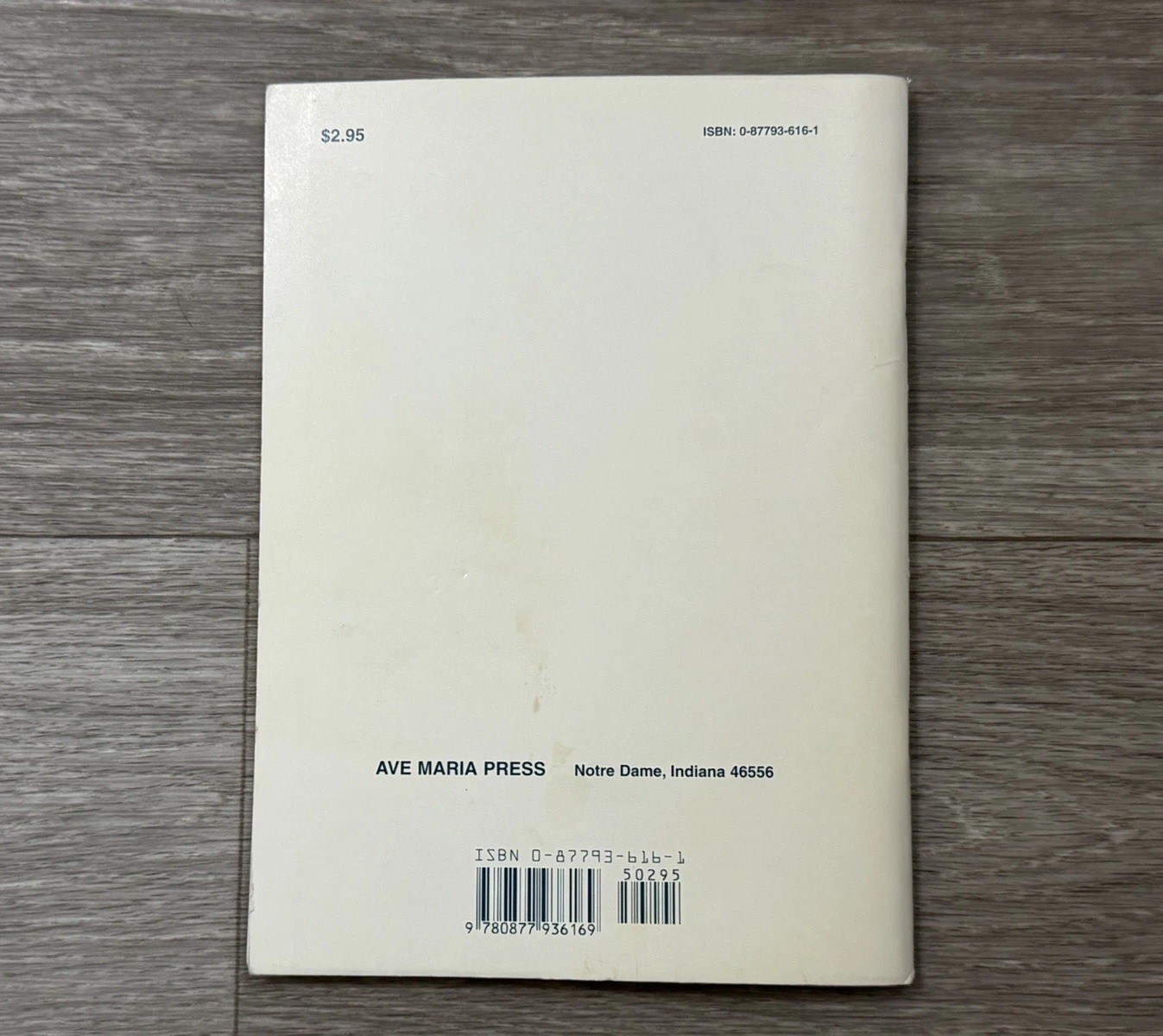 VINTAGE Together For Life Catholic Book – WRITING IN BOOK – 1997 Ave Maria Press