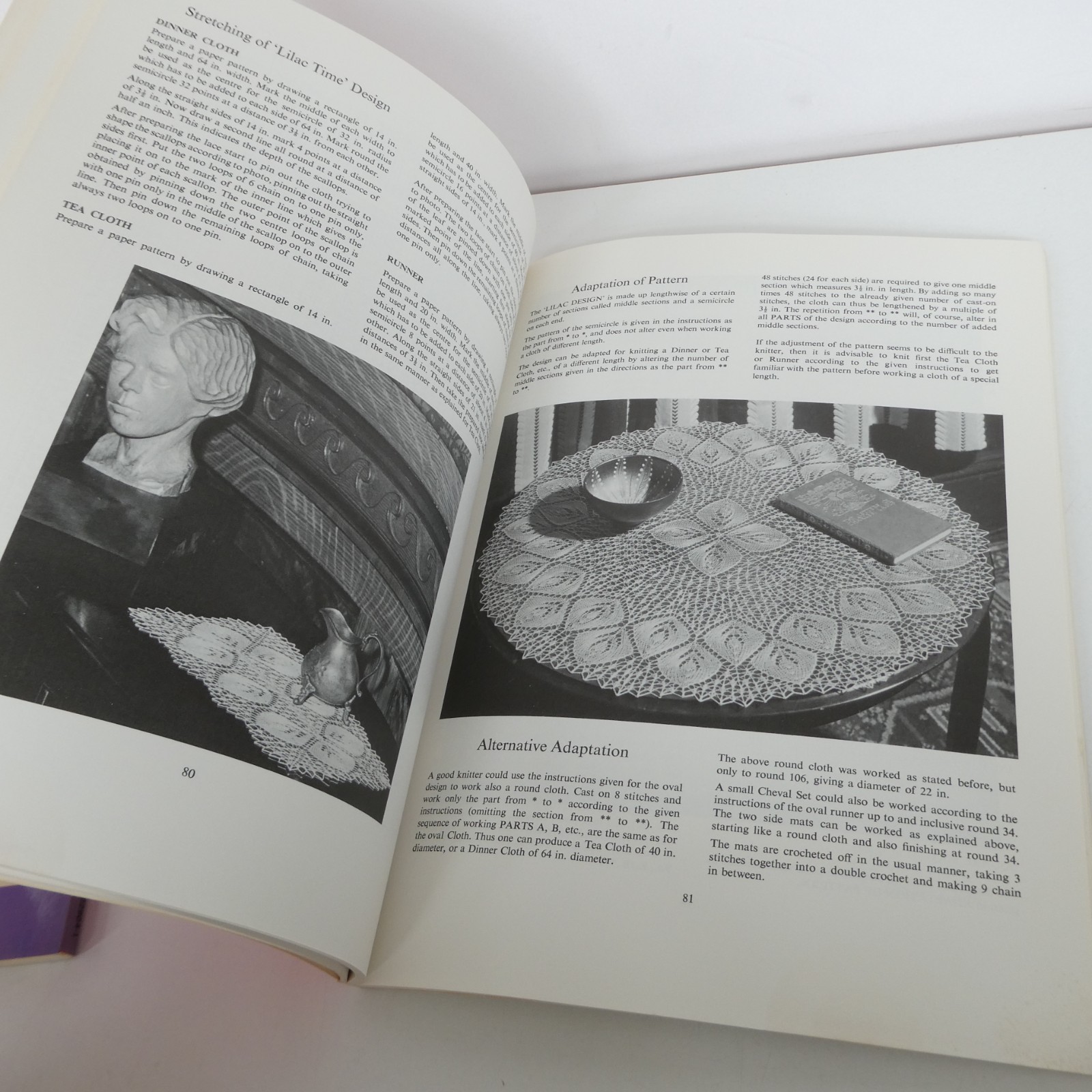 First and Second Book of Modern Lace Knitting by Marianne Kinzel 1972 Dover