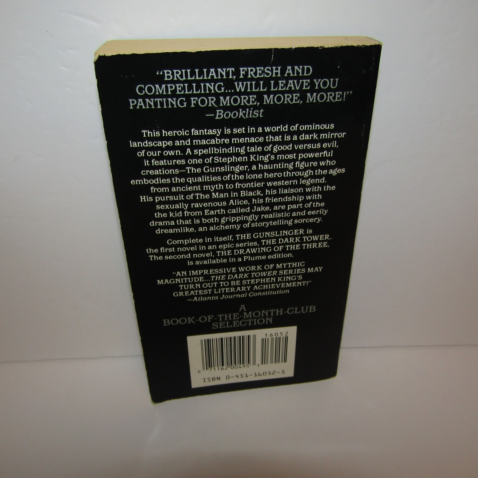 Stephen King The Dark Tower The Gunslinger Vintage 1989 Signet Paperback