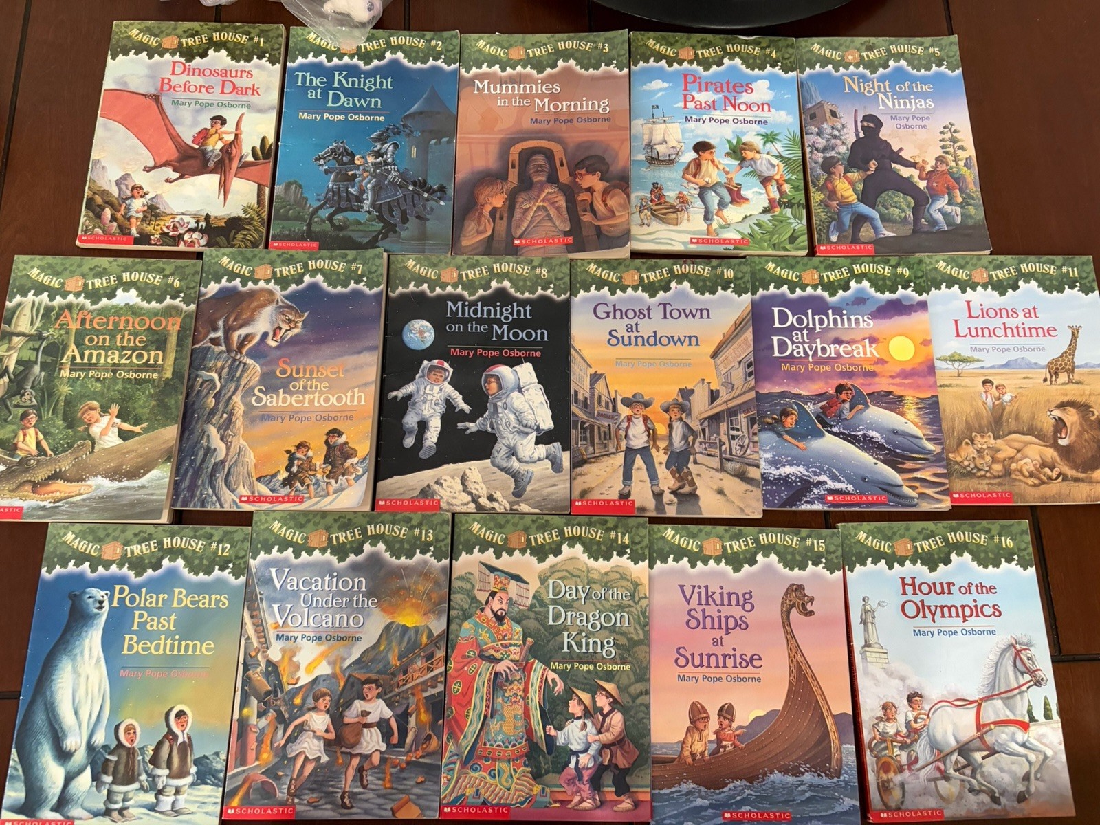 Magic Tree House Books 1-16