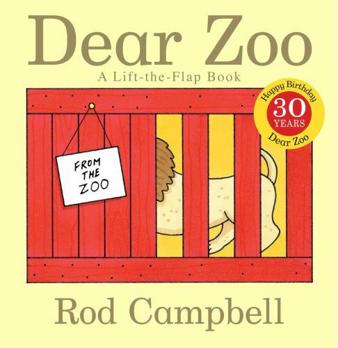 Dear Zoo: A Lift-the-Flap Book – Rod Campbell, 141694737X, board book