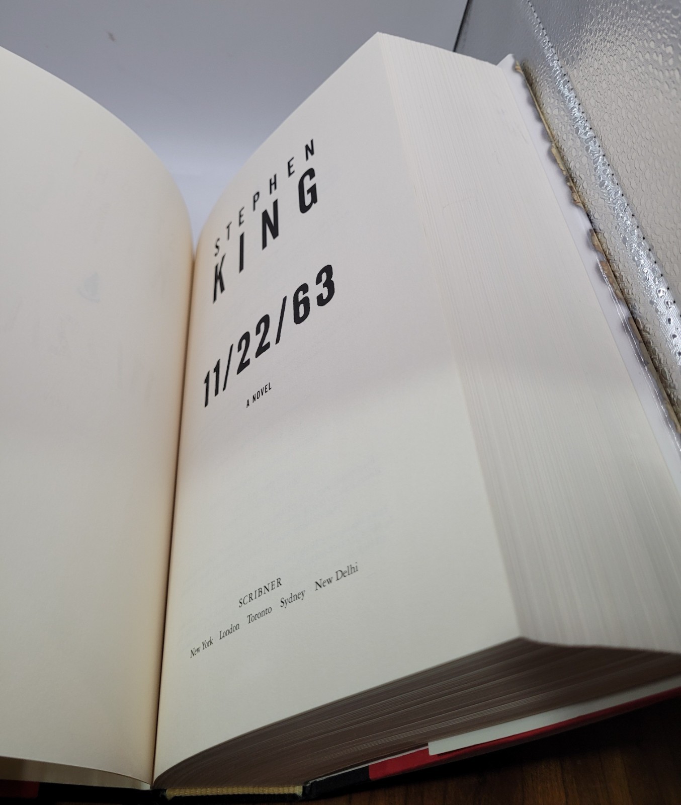 11/22/63 by Stephen King – First Edition First Print HCDJ Like New condition