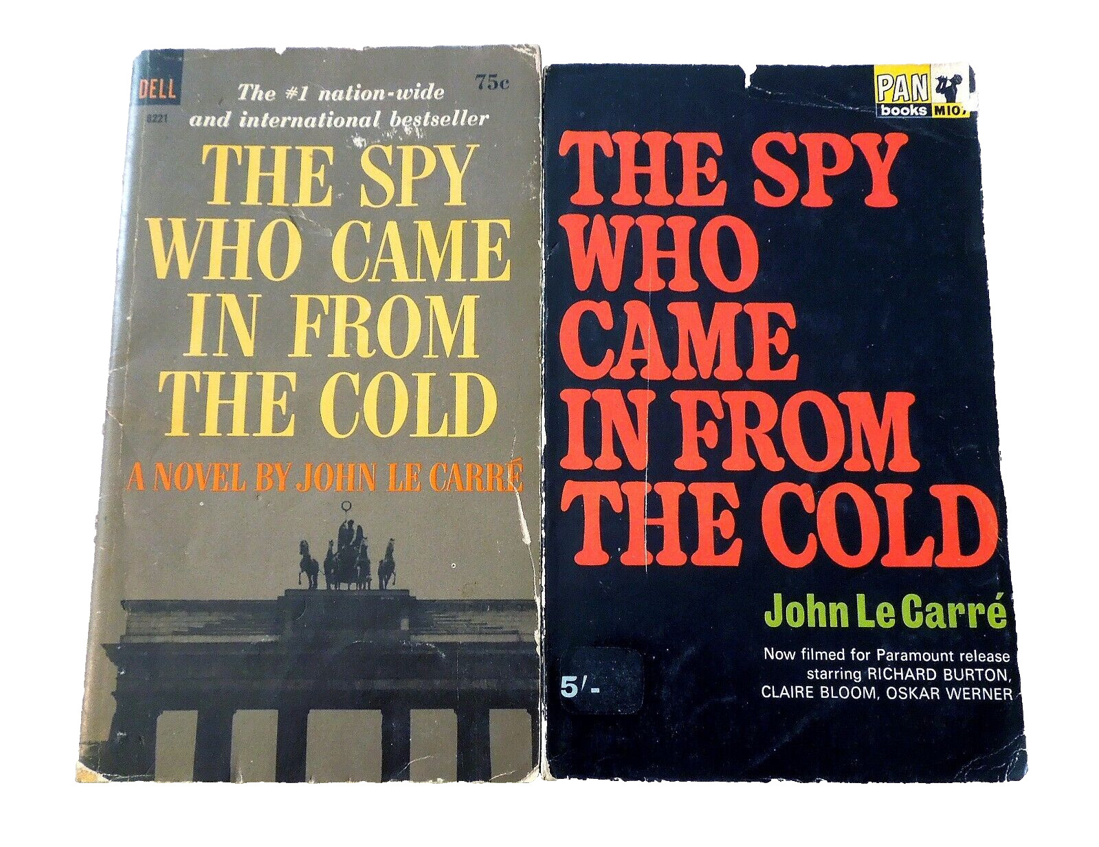 12-book Lot of Vintage Action, Thriller & Suspense: 007, UNCLE, Alfred Hitchcock
